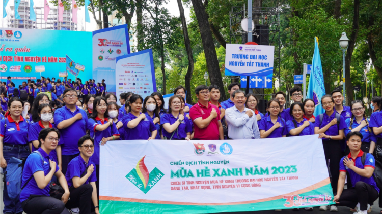 TP. HCM ra quân các chương trình chiến dịch tình nguyện hè 2023 (11/6/2023)