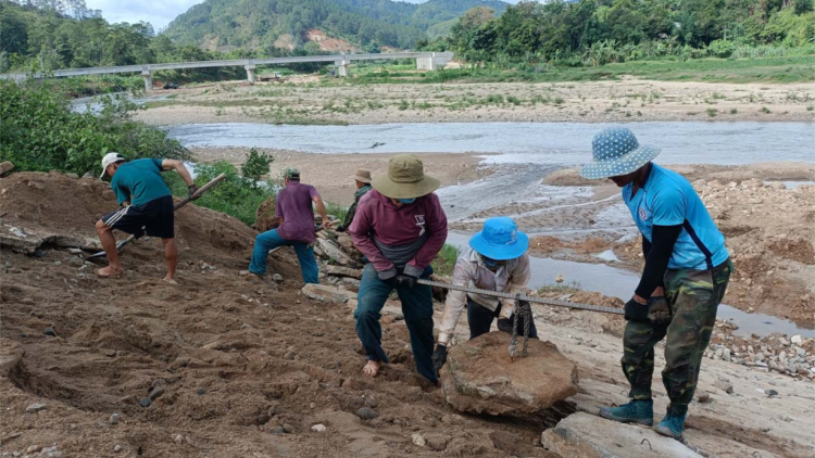 Kon Tum: Cần nhanh chóng khắc phục những tồn tại ở công trình kè chống sạt lở bờ sông Pô Kô (02/6/2023)