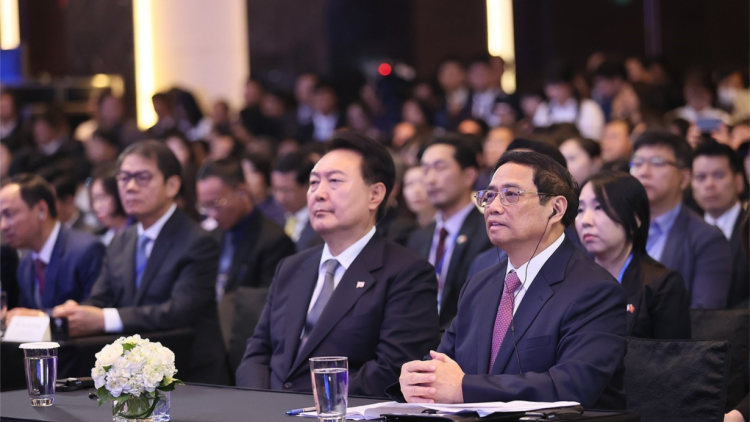 Thủ tướng Phạm Minh Chính và Tổng thống Hàn Quốc tham dự Diễn đàn doanh nghiệp Việt Nam – Hàn Quốc (23/6/2023)