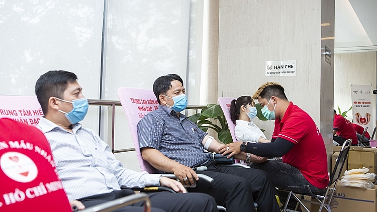 Hiến máu tự nguyện, niềm vui từ lòng nhân ái (13/7/2023)