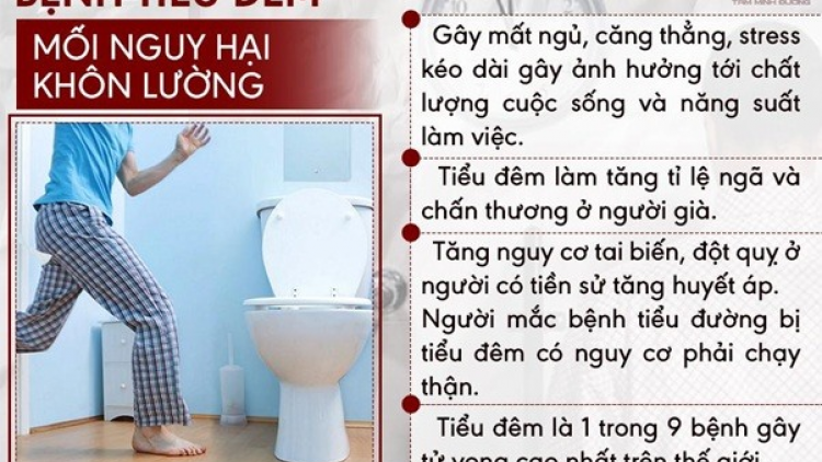 Phòng ngừa triệu chứng tiểu đêm ở người lớn tuổi! (22/7/2023)