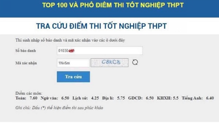 3 cách tra cứu điểm thi tốt nghiệp THPT 2023 nhanh và chính xác (17/7/2023)