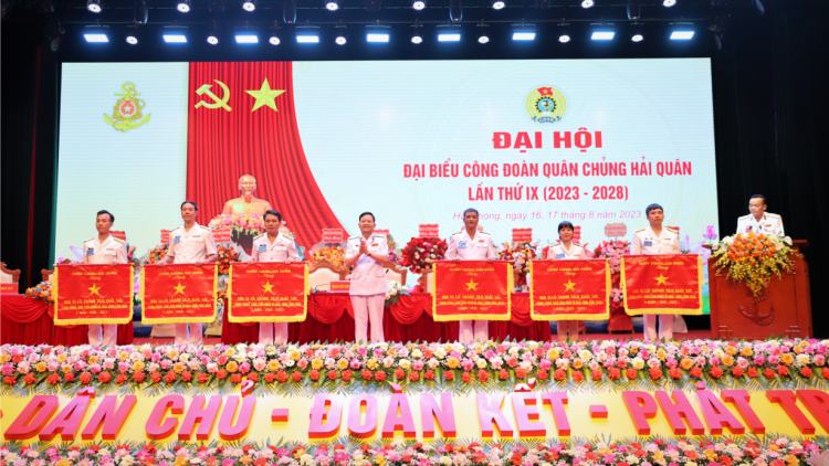 Đại hội Công đoàn Quân chủng Hải quân lần thứ IX (18/8/2023)