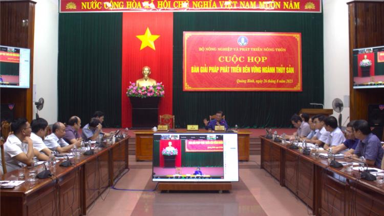 Bộ trưởng Lê Minh Hoan: Cấu trúc lại ngành thủy sản để phát triển bền vững (26/8/2023)