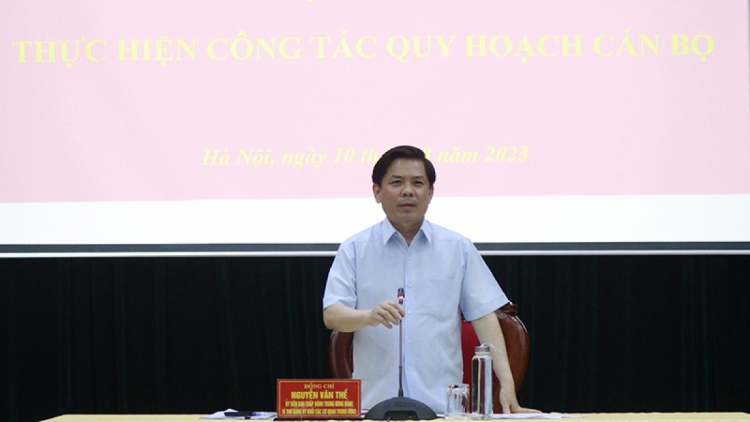 Quy hoạch Ban chấp Trung ương- xây dựng, tạo nguồn cán bộ cho Trung ương (15/8/2023)