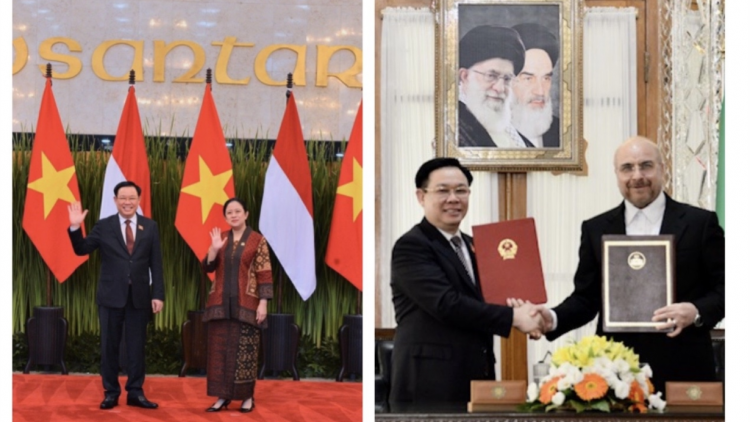 Nhìn lại chuyến thăm chính thức  Cộng hòa Indonesia, tham dự Đại hội đồng AIPA-44 và thăm chính thức Cộng hòa Hồi giáo Iran của Chủ tịch Quốc hội Vương Đình Huệ (14/8/23)