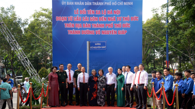 TP.HCM chính thức có đường Võ Nguyên Giáp (23/8/2023)