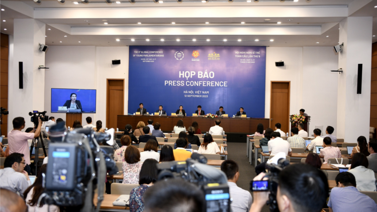Hội nghị Nghị sĩ trẻ toàn cầu: Chuyển đổi số là cơ hội để thanh niên đi nhanh hơn, tạo giá trị mới (14/9/2023)
