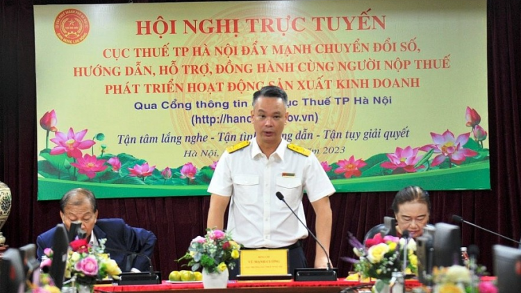 Hà Nội hỗ trợ trực tuyến về chính sách thuế cho doanh nghiệp (26/9/2023)