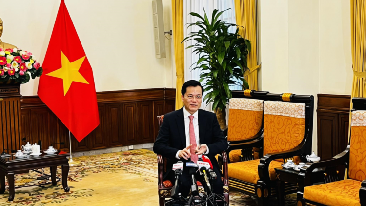 Phỏng vấn Thứ trưởng Ngoại giao Hà Kim Ngọc về Tuyên bố chung nâng tầm quan hệ đối tác chiến lược toàn diện Việt Nam – Mỹ (14/9/2023)