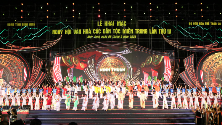 Khai mạc Ngày hội Văn hóa các dân tộc miền Trung lần thứ IV năm 2023 (9/9/2023)