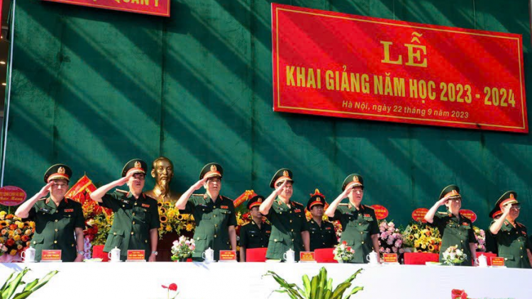 Học viện Quân y khai giảng năm học 2023-2024 (22/09/2023)