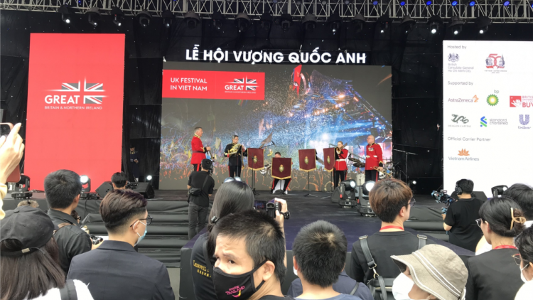 Sôi động Lễ hội Vương quốc Anh tại TP.HCM (16/9/2023)