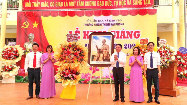 Lễ khai giảng tại ngôi trường đặc biệt ở Hải Phòng (5/9/2023)