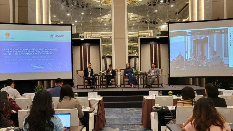 Bộ Công Thương đánh giá cao sự hợp tác của USAID và các tổ chức quốc tế trong thực hiện giảm phát thải, hiện thực hoá mục tiêu COP-26