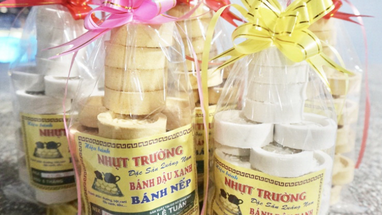 Làng nghề bánh nổ, bánh in Duy Xuyên vào Tết (05/01/2024)