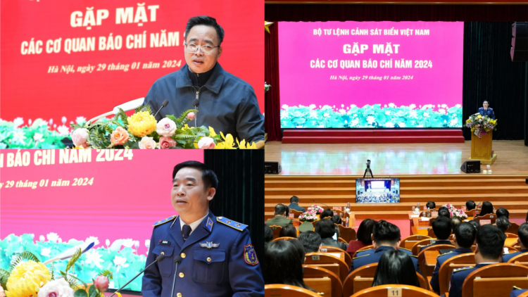 Báo chí tiếp tục đồng hành, đưa hình ảnh lực lượng Cảnh sát biển đến gần hơn với công chúng (30/01/2024)