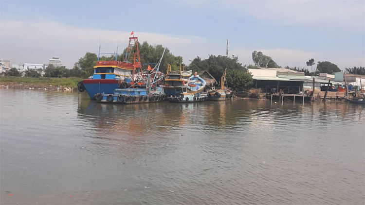 Tiền Giang:   Rạch Cần Lộc bị bồi lắng, tàu cá ngư dân gặp khó (17/1/2024)