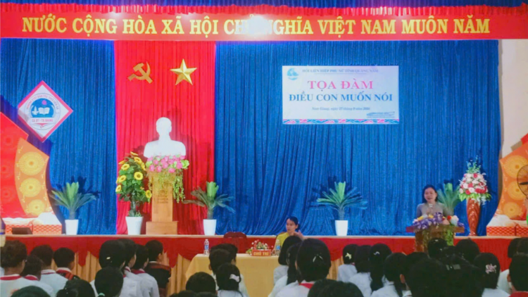 Phụ nữ Quảng Nam ngăn chặn bất bình đẳng giới và xâm hại trẻ em (23/10/2024)