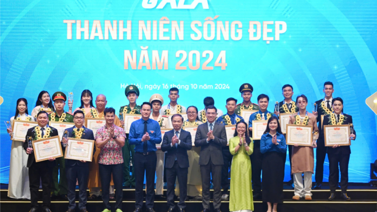 Tuyên dương 20 “Thanh niên sống đẹp” năm 2024 (16/10/2024)
