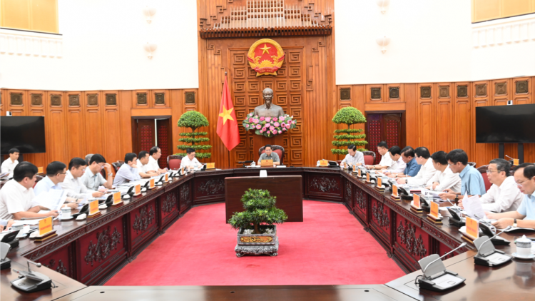 Thủ tướng chủ trì họp Thường trực Chính phủ về bảo đảm cung ứng điện (19/10/2024)