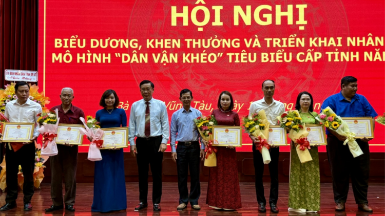 Bà Rịa-Vũng Tàu nhân rộng 9 mô hình dân vận khéo (18/10/2024)
