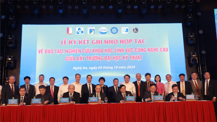 7 trường đại học kỹ thuật lớn trên cả nước hợp tác toàn diện xây dựng nguồn nhân lực công nghệ cao (05/10/2024)