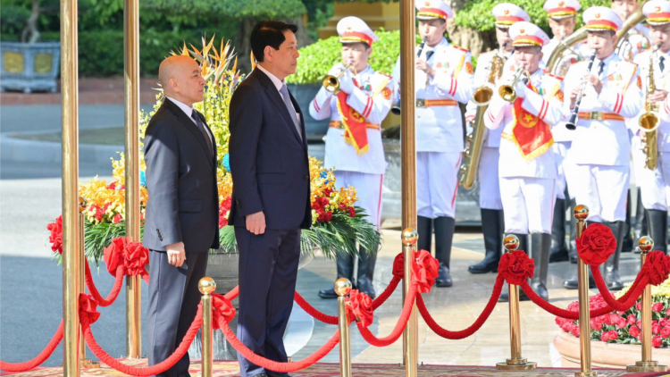Chủ tịch nước Lương Cường chủ trì lễ đón Quốc vương Norodom Sihamoni (28/11/2024)