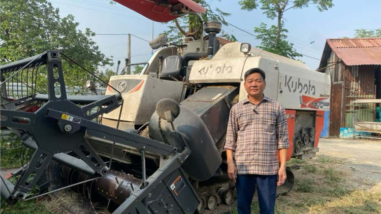 Một mình làm chủ 30 ha đất, nông dân thảnh thơi canh tác nhờ ứng dụng cơ giới hóa từ a-z (25/11/2024)