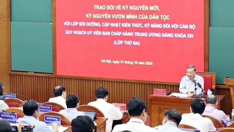 Toàn văn nội dung chuyên đề của Tổng Bí thư Tô Lâm về kỷ nguyên vươn mình của dân tộc (1/11/2024)