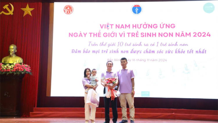Cứ 10 trẻ được sinh ra thì có 1 trường hợp sinh non (16/11/2024)