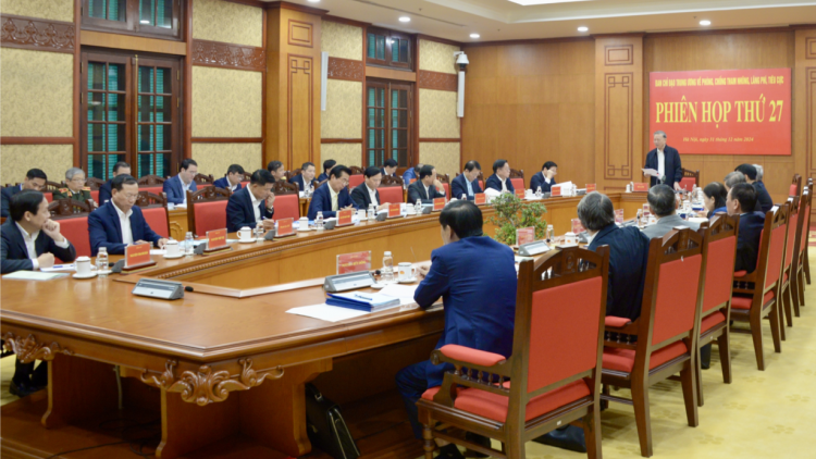 THỜI SỰ 12H TRƯA 31/12/2024: Tổng Bí thư Tô Lâm chủ trì phiên họp thứ 27 của Ban Chỉ đạo Trung ương về phòng, chống tham nhũng, lãng phí, tiêu cực.
