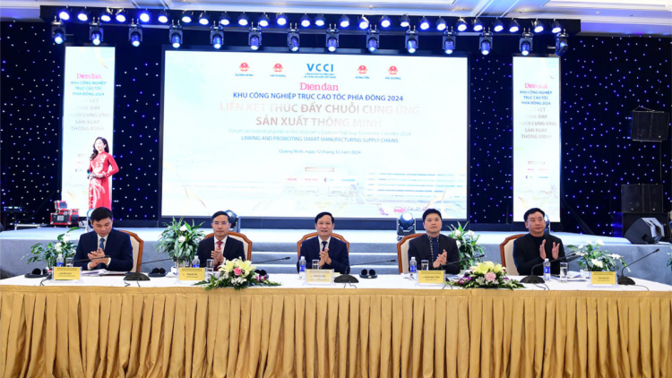 Diễn đàn KCN trục cao tốc phía Đông 2024: Thúc đẩy chuỗi cung ứng sản xuất thông minh (13/12/2024)
