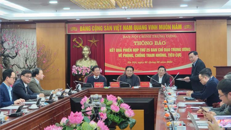Đưa 2 "đại án" vào diện Ban Chỉ đạo Trung ương về phòng, chống tham nhũng, tiêu cực theo dõi, chỉ đạo (01/02/2024)