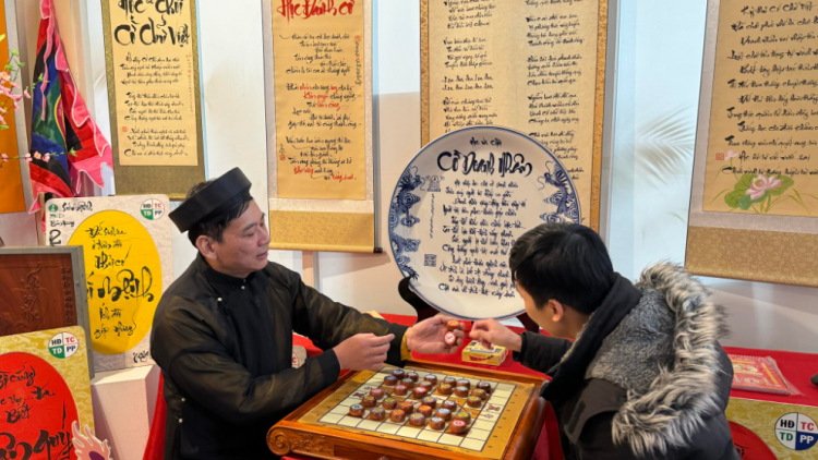 Cờ chữ Việt- thú chơi tao nhã ngày xuân (13/02/2024)