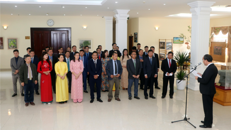 Hoạt động kỷ niệm 94 năm Ngày thành lập Đảng tại Campuchia (02/02/2024)