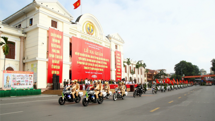 Công an Nam Định tăng cường phòng, chống tội phạm để nhân dân vui xuân đón Tết (05/02/2024)