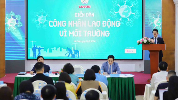 Diễn đàn công nhân lao động vì môi trường 2023: Nâng cao vai trò người lao động trong giám sát, bảo vệ môi trường (29/3/2024)