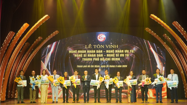 TP.HCM vinh danh nghệ nhân nhân dân, nghệ sĩ ưu tú và nghệ sĩ nhân dân, nghệ sĩ ưu tú (29/03/2024)