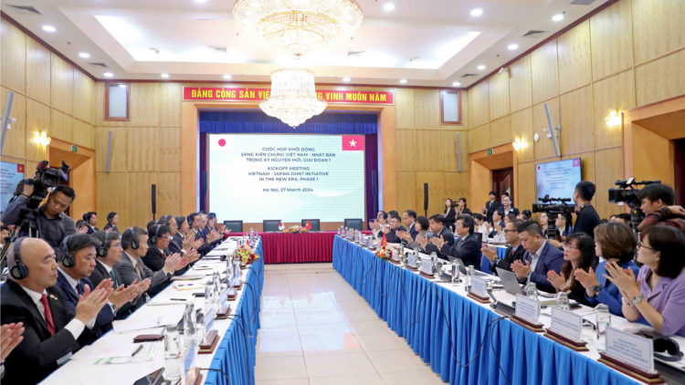 Khởi động Sáng kiến chung Việt Nam – Nhật Bản trong kỷ nguyên mới (27/03/2024)
