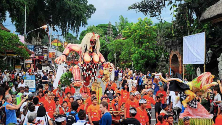 Ngày Im lặng ở đảo Bali, Indonesia (12/3/2024)