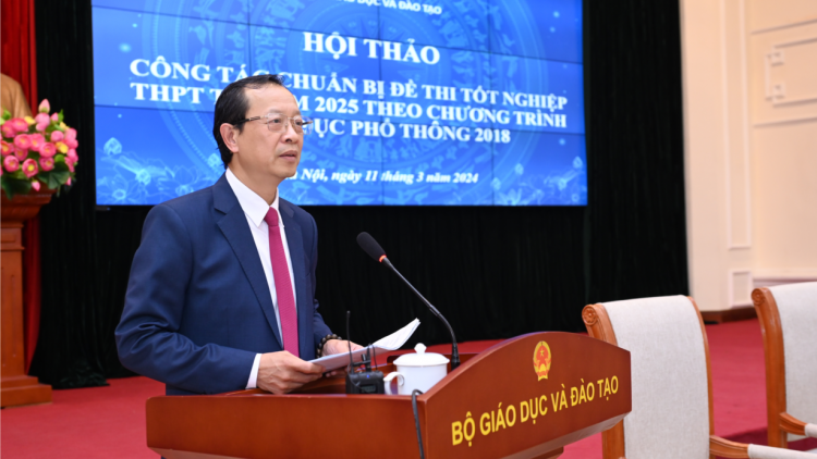 Bộ Giáo dục và Đào tạo khuyến khích các trường đại học xét tuyển bằng điểm thi tốt nghiệp THPT (12/3/2024)