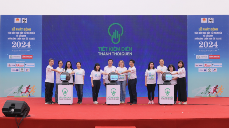 Phát động toàn dân thực hiện tiết kiệm điện và Giải chạy hưởng ứng Chiến dịch Giờ Trái đất năm 2024 (16/03/2024)