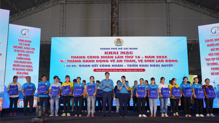 Khai mạc Tháng Công nhân 2024 tại TP HCM: Tôn vinh giá trị lao động cống hiến (274/2024)