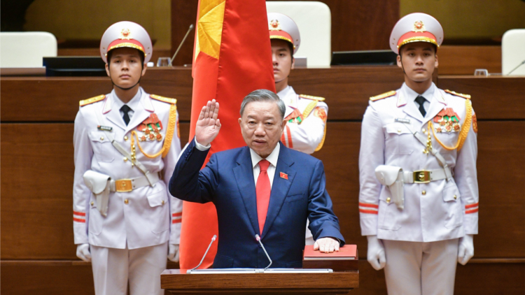 Chủ tịch nước Tô Lâm tuyên thệ nhậm chức (22/5/2024)