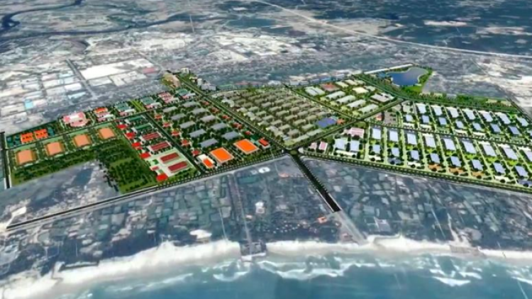 Nhiều dự án lớn ở Khu Kinh tế Dung Quất bị chậm tiện độ do chờ mặt bằng