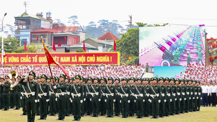 Sơ duyệt Lễ kỷ niệm 70 năm Chiến thắng Điện Biên Phủ (03/5/2024)