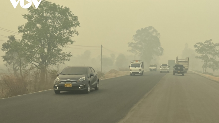 Ô nhiễm không khí tại Lào thêm nghiêm trọng do El Nino (Ngày 6/5/2024)