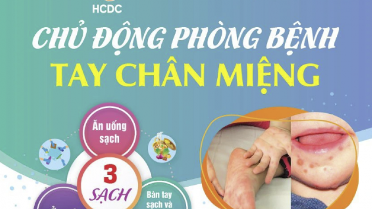 TPHCM: Tăng ca mắc tay chân miệng, giảm ca sốt xuất huyết (17/05/2024)