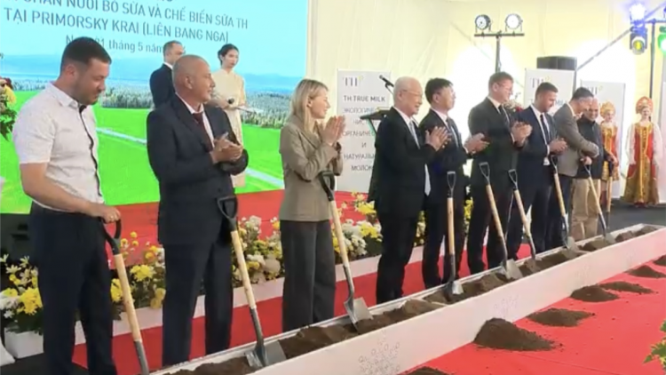 Tập đoàn TH khởi công dự án hơn 5000 tỷ đồng tại Liên bang Nga (22/05/2024)